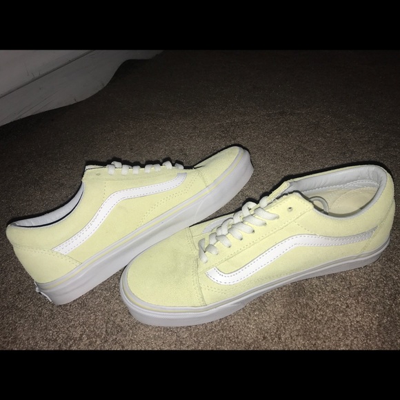 Vans Shoes - yellow vans